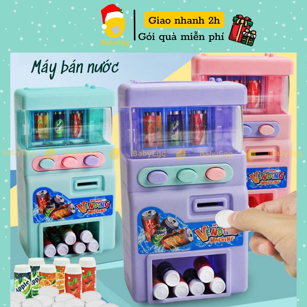 Máy bán nước tự động đồ chơi trẻ em tương tác thông minh cho bé trai bé gái 3 4 5 6 7 8 tuổi baby egg babyegg