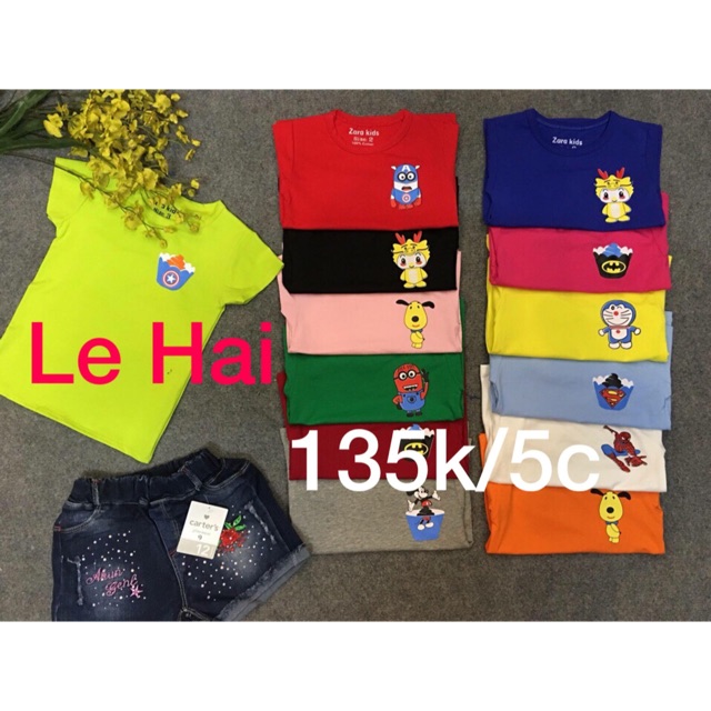 Áo cho bé trai và gái