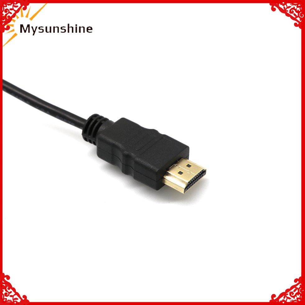 Cáp Chuyển Đổi Hdmi Sang Vga D-sub Cho Hdtv Pc