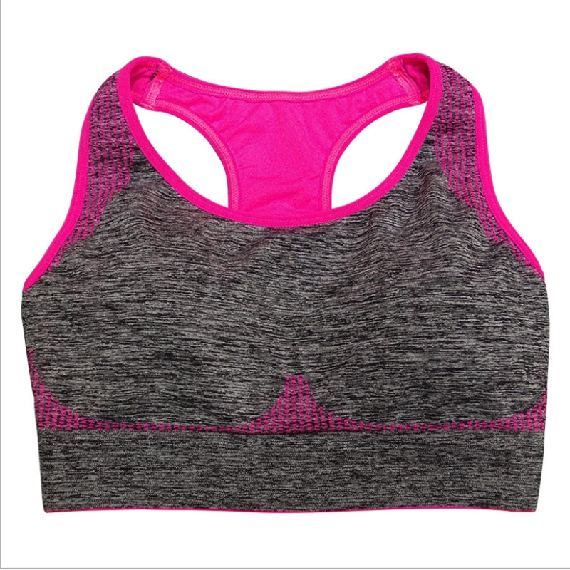 Leisure Sports Bra Top Push Up Fitness Running Yoga Bra Underwear Tops For Women Gym Sportswear