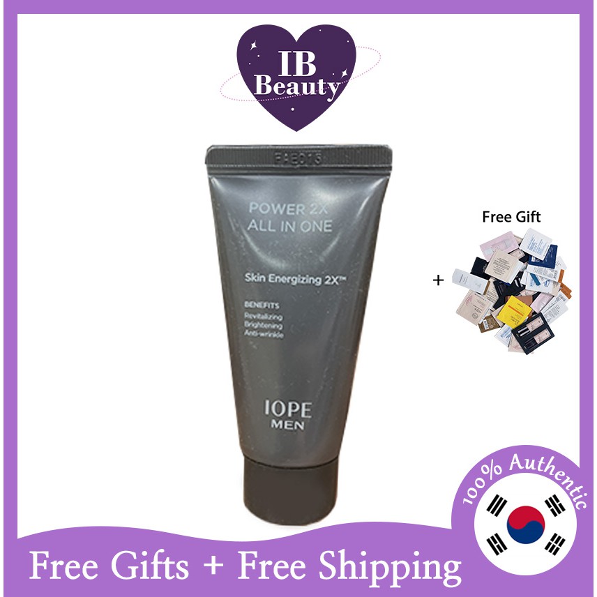 IOPE Tinh chất dưỡng da cho nam 2X All In One 30ml