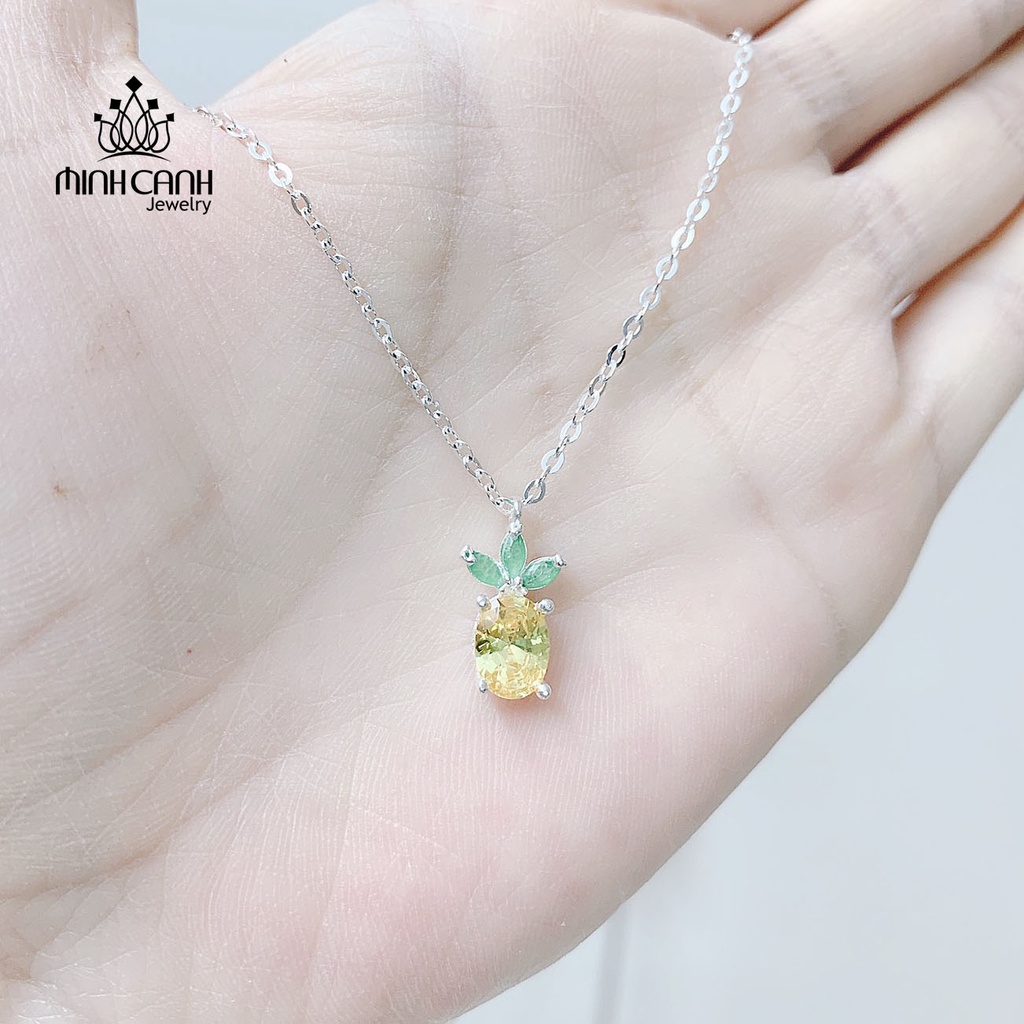 Dây Chuyền Bạc Hình Quả Dứa - Minh Canh Jewelry