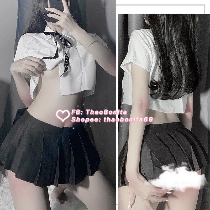 Set cosplay học sinh chất vải siêu đẹp kèm dây băng - Có clip thật T414 🚀GIAO HOẢ TỐC HCM🚀 | BigBuy360 - bigbuy360.vn