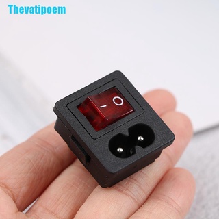 Công Tắc Bật / Tắt Có Đèn Đỏ 250v 10a