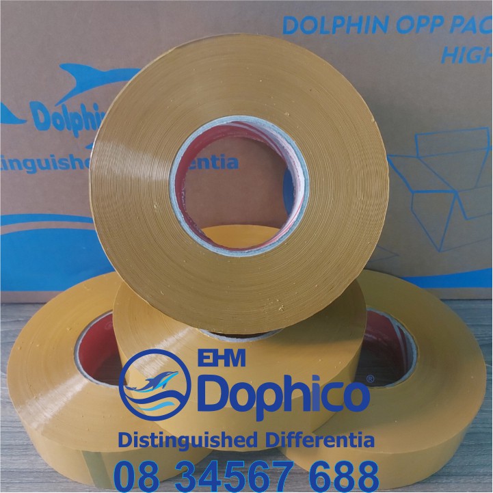 Băng dính 1,0kg/cuộn – 0,5kg/cuộn – Các màu Trong + Đục - Chuyên dùng đóng hàng