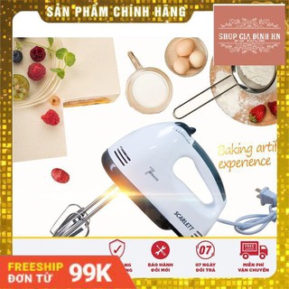Máy Đánh Trứng Cầm Tay Scarlett 7 Tốc Độ (Giá Rẻ)