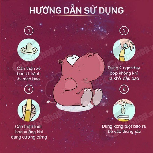 Bao Cao Su Dusick Gân Gai, Nhiều Chất Bôi Trơn, Kích Thước Phù Hợp Với Người Việt, Chống Tuột – Hộp 10 Cái