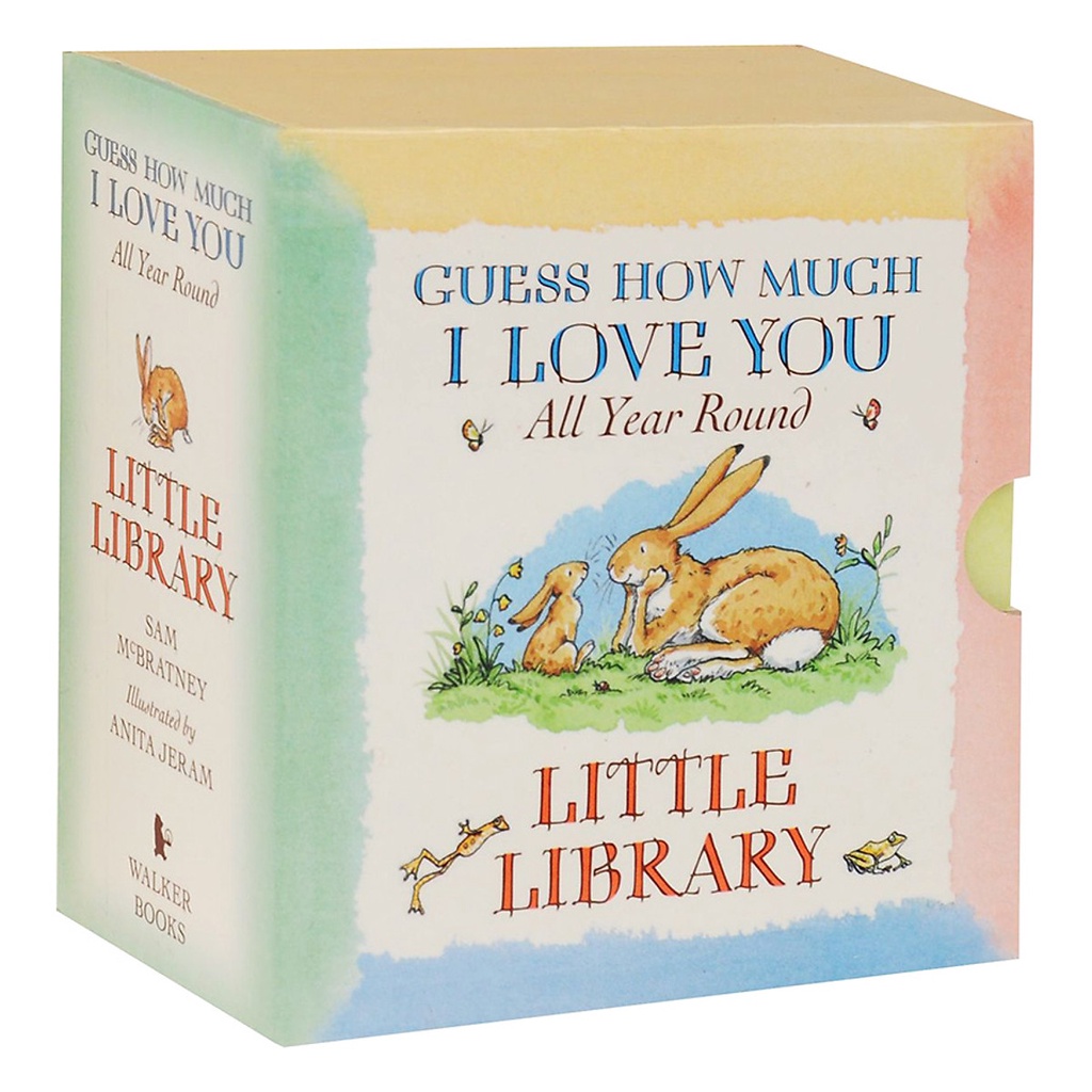 Bộ truyện đọc cho bé tiếng Anh: Guess How Much I Love You Little Library