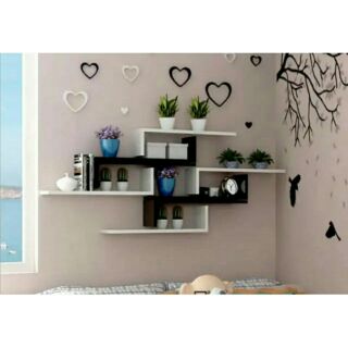 Kệ trang trí hình chữ L ( sét 1 thanh ngang 50+15)