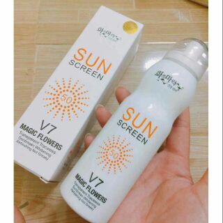 Xịt chống nắng hàn quốc sun creen v7