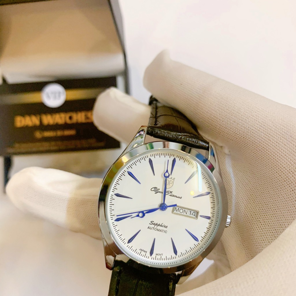 Đồng Hồ Nam Olym Pianus OP12266 Chính Hãng Dây Da Cao Cấp Mặt Kính Sapphire Chống Xước, Chống Nước - BH Hãng 12 Tháng | BigBuy360 - bigbuy360.vn