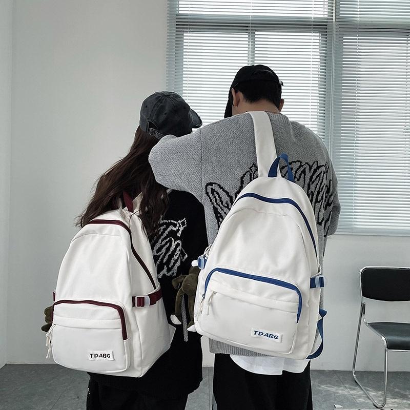 Balo nam nữ đi học chống nước du lịch thời trang cute vải canvas OLUKA STORE BL02