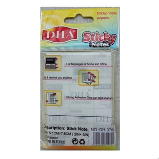 Giấy note dạ quang DH-9702 (size 2 x 3)