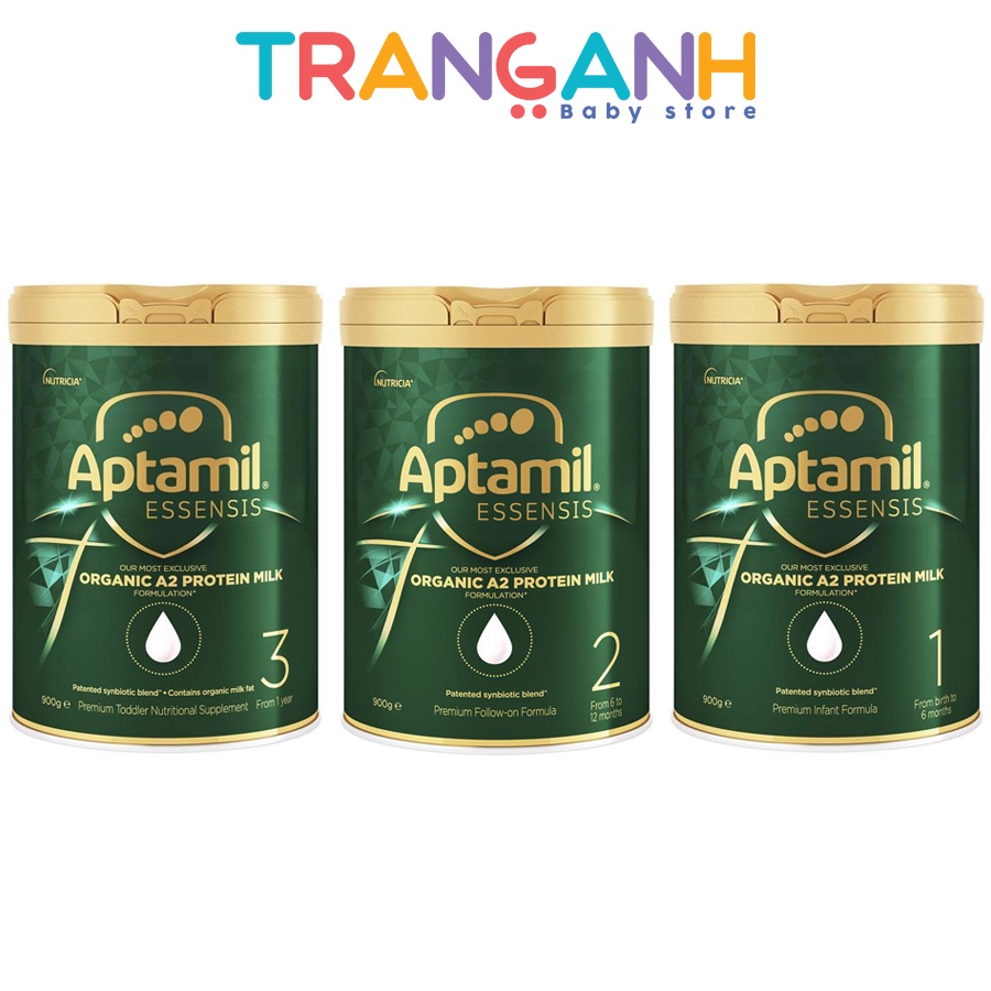 Sữa Aptamil Essensis Organic 900g Úc cho bé