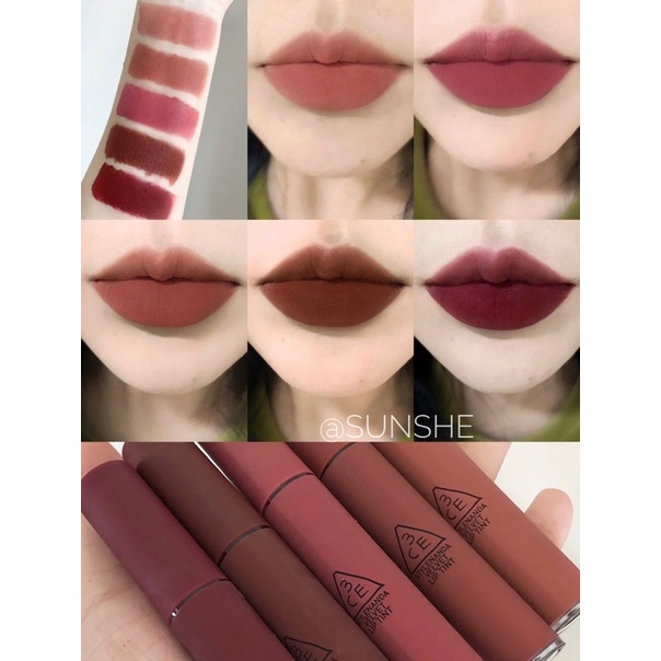 [2021] Son kem lì 3CE Velvet Lip Tint