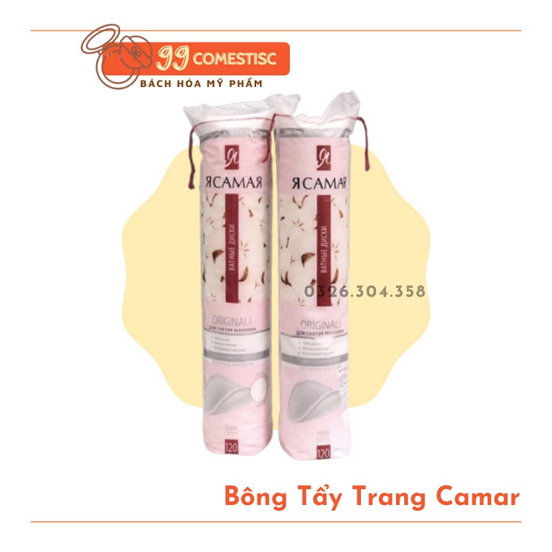 Bông tẩy trang Nga _Sản phẩm không thể thiếu trong các bước chăm sóc da của chị em