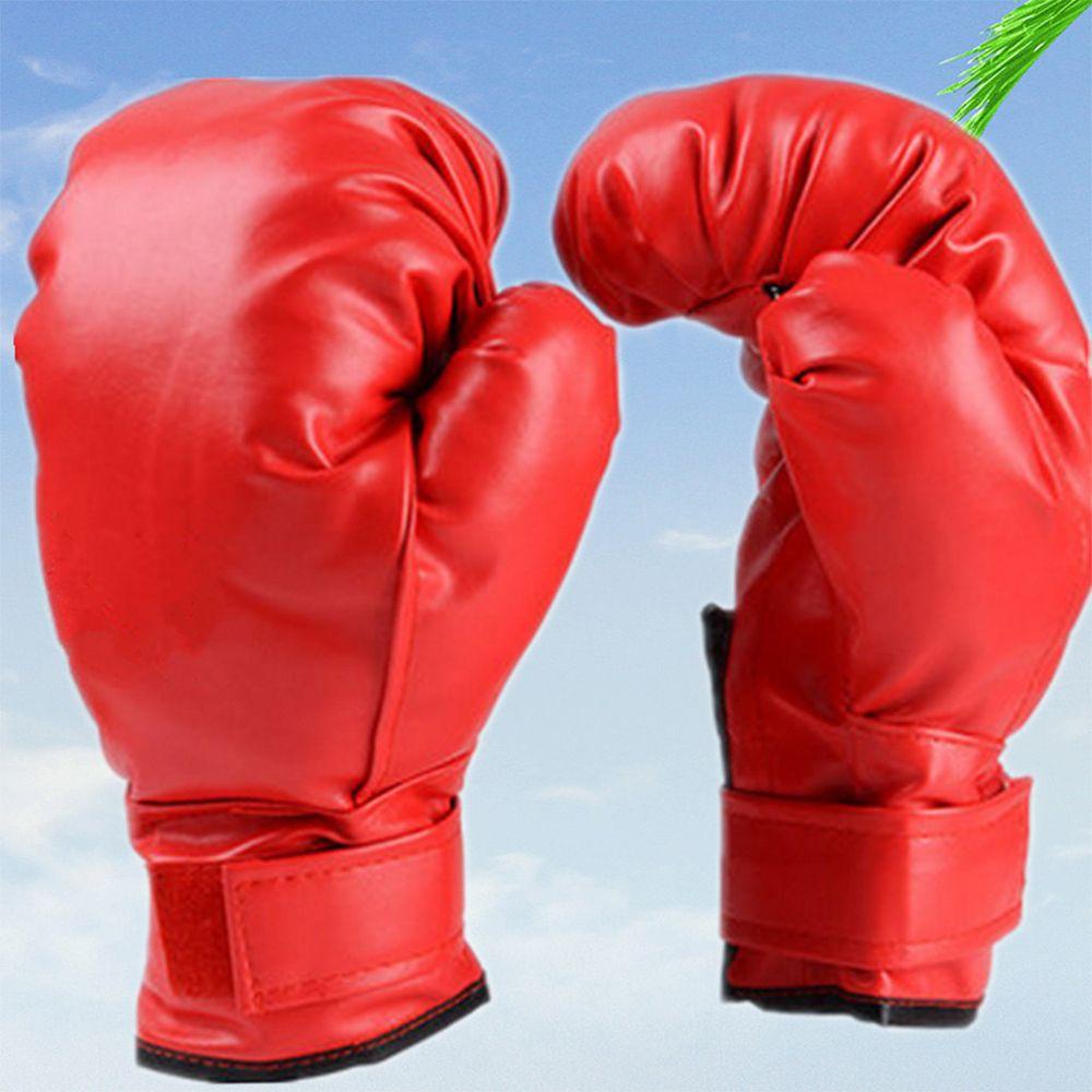 Găng Tay Đấm Bốc / Karate Bằng Da PU Chất Lượng Cao Cho Nam Và Nữ