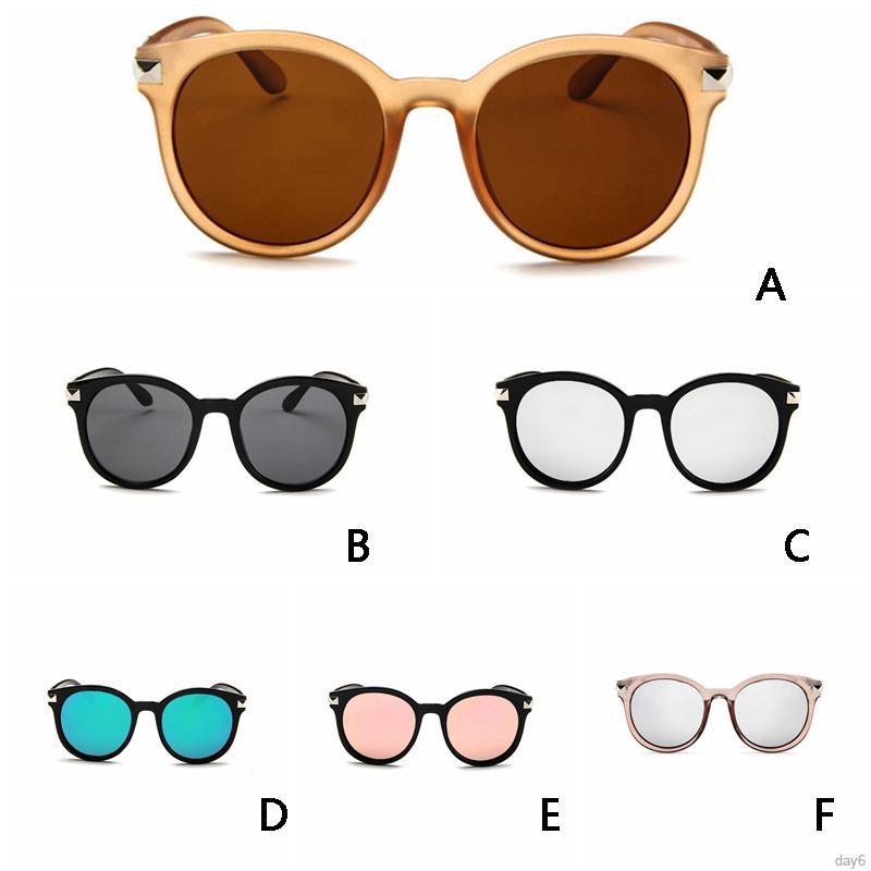 Kính Mát Gọng Tròn Phong Cách Hàn Quốc Cho Nữ