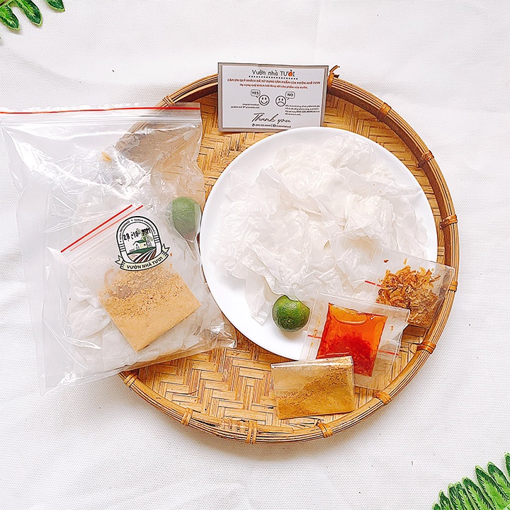 Bánh tráng dẻo sa tế hành phi cay siêu ngon THOCA HOUSE