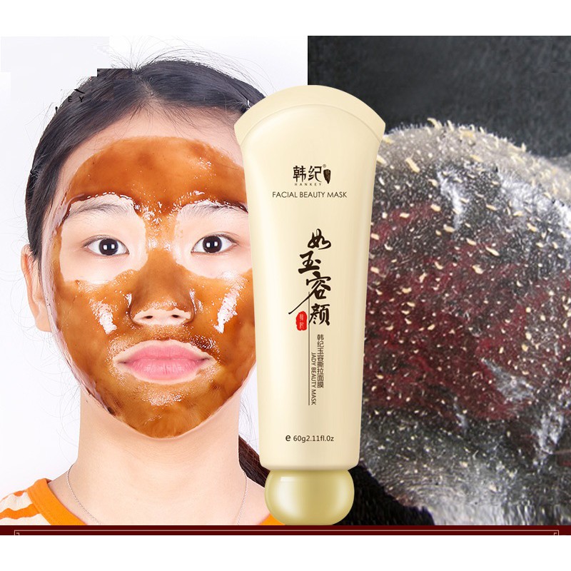 🌈🍓🌺Gel Lột Mụn Nước Thảo Dược Hankey Facial Beauty Mask 60gr Đánh Bay Các Loại Mụn - Y144 | BigBuy360 - bigbuy360.vn