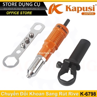 Bộ chuyển đổi máy khoan thành máy rút rive Kapusi K-6798 K-6799