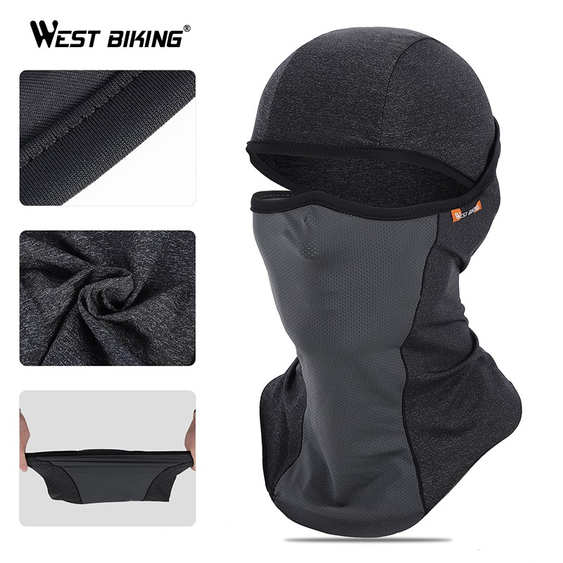 Mũ đi xe đạp West Biking chống tia UV thoáng khí có thể tái sử dụng thời trang mùa hè tiện dụng