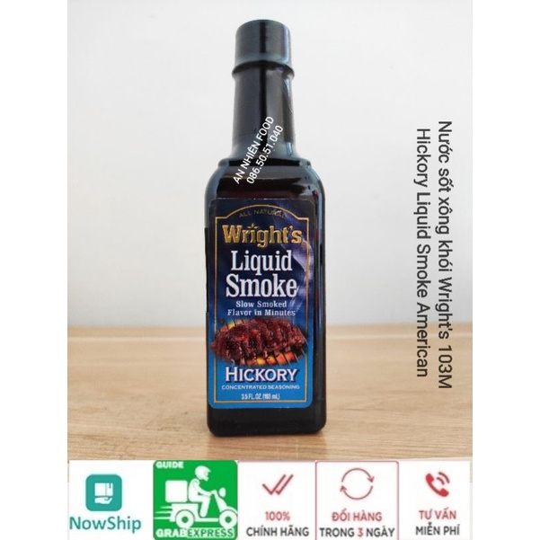 BBQ Nước Sốt Xông Khói Wrights 103ml