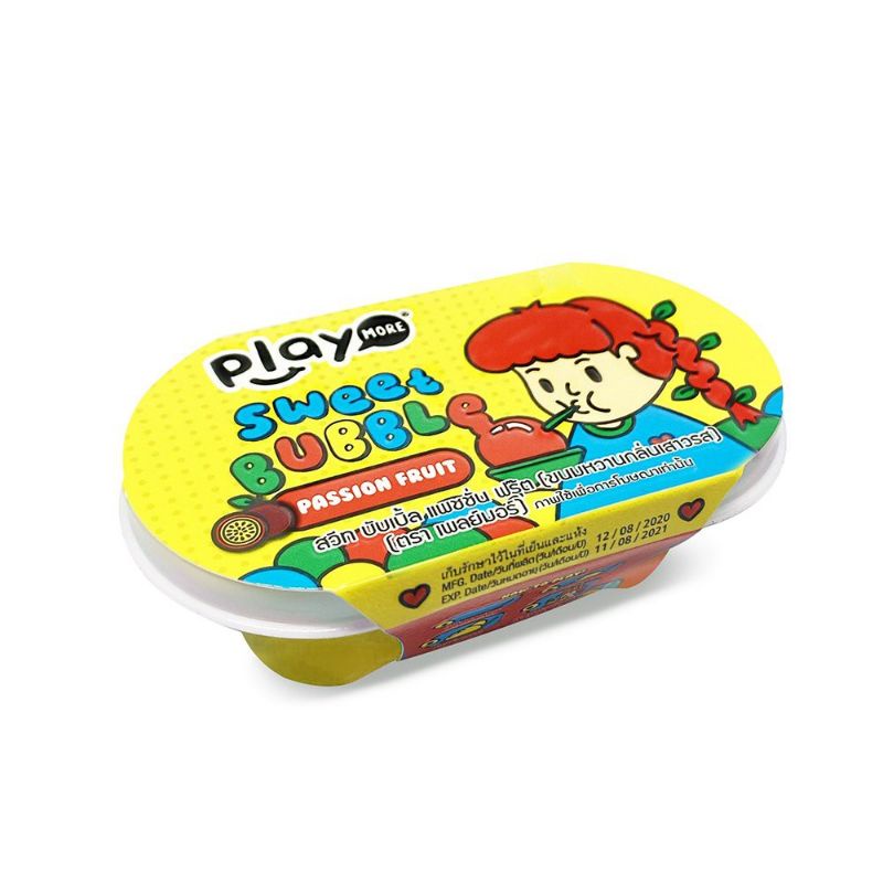 Kẹo Thổi Bong Bóng Play More Sweet Bubble 40gr
