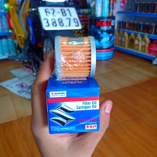 Lọc nhớt Suzuki Raider Satria/ FX/ GSX-/ .......hàng Indo chính hãng 100%