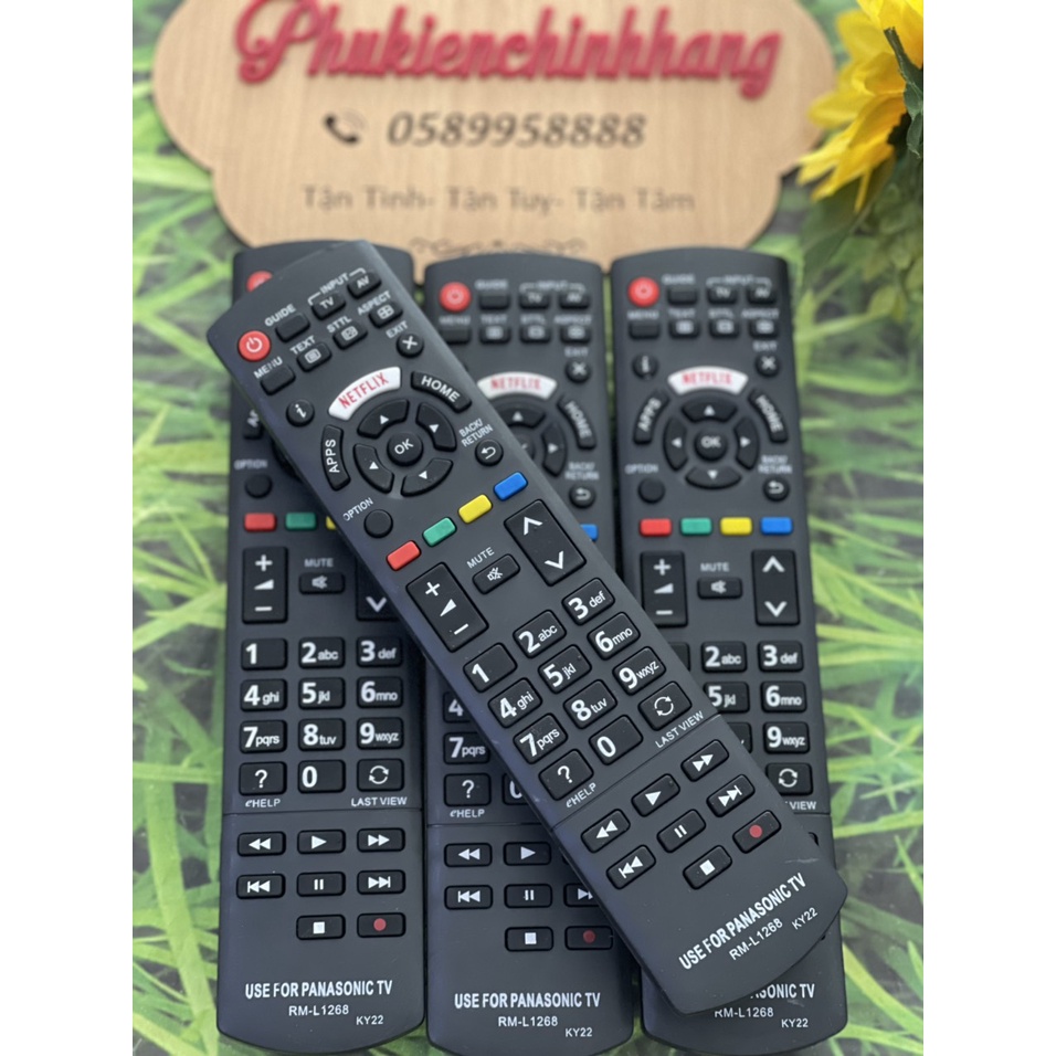 🎀[HÀNG ĐẸP]🎀Remote điều khiển tivi PANASONIC CÓ INTERNET (TẶNG KÈM PIN