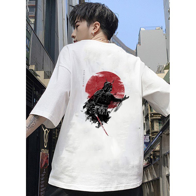 Áo thun unisex form rộng phong cách Nhật Bản đẹp độc lạ vải dày mịn 2019T1636