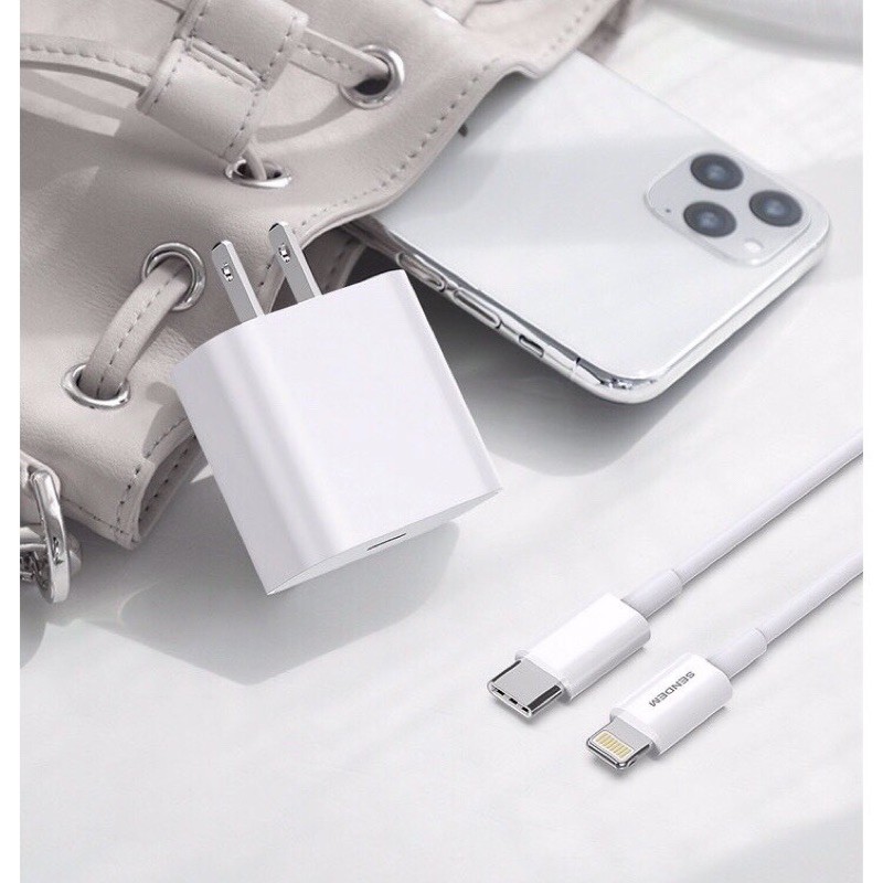 [CHÍNH HÃNG] Bộ sạc nhanh iphone 20W Công Nghệ PD,Sạc nhanh và không nóng máy, Bảo hành đổi mới 12 tháng