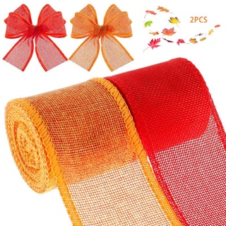 Cuộn dây ruy băng vải bao bố dùng trang trí