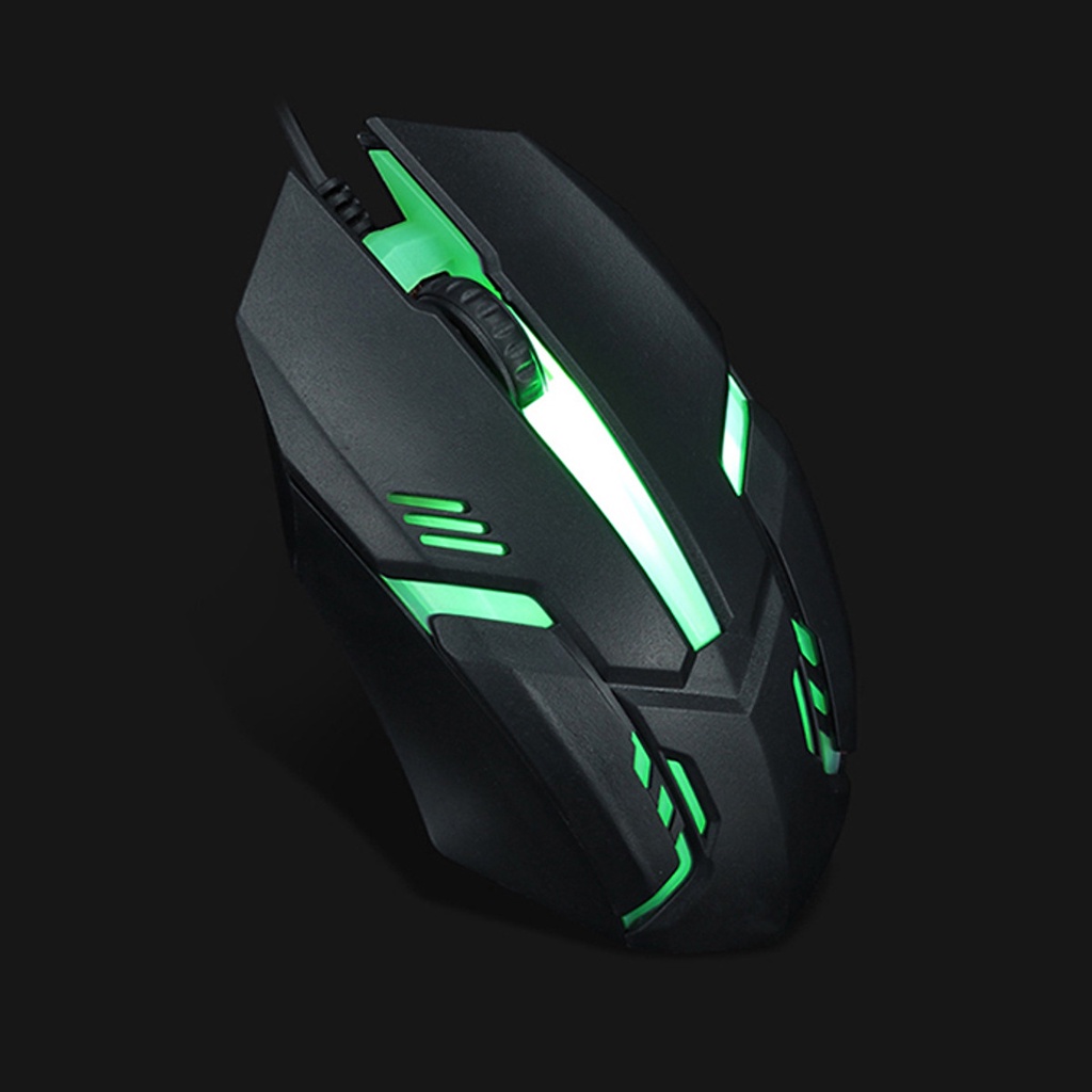Chuột máy tính có dây chuyên game led 7 màu đầu căm USB làm việc văn phòng cho Laptop, PC