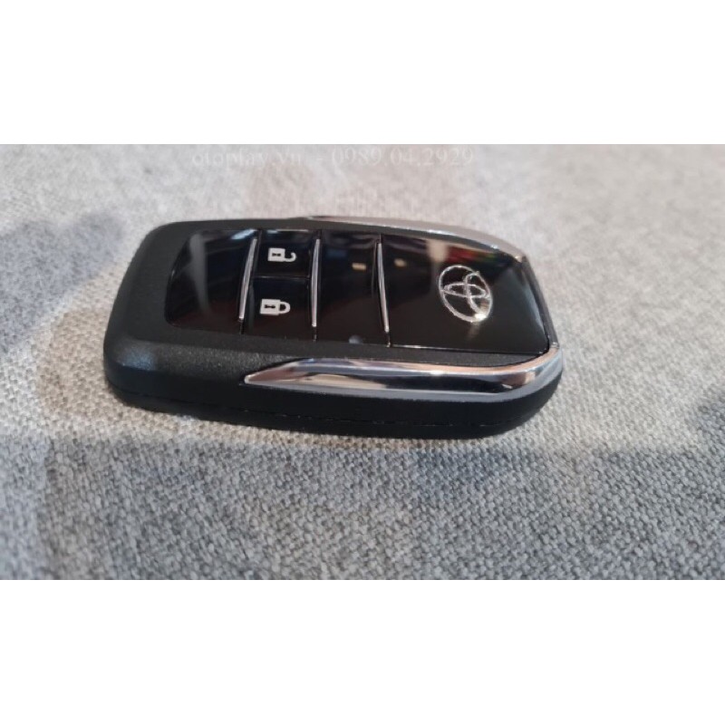 Vỏ chìa khoá độ gập TOYOTA 2 nút ( đời 2003 - 2015 ) xe Innova, Fortuner, Vios, Yaris, Corolla, Altis, Camry...