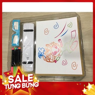 Bộ tranh và bảng vẽ 3d cho bé thỏa sức sáng tạo