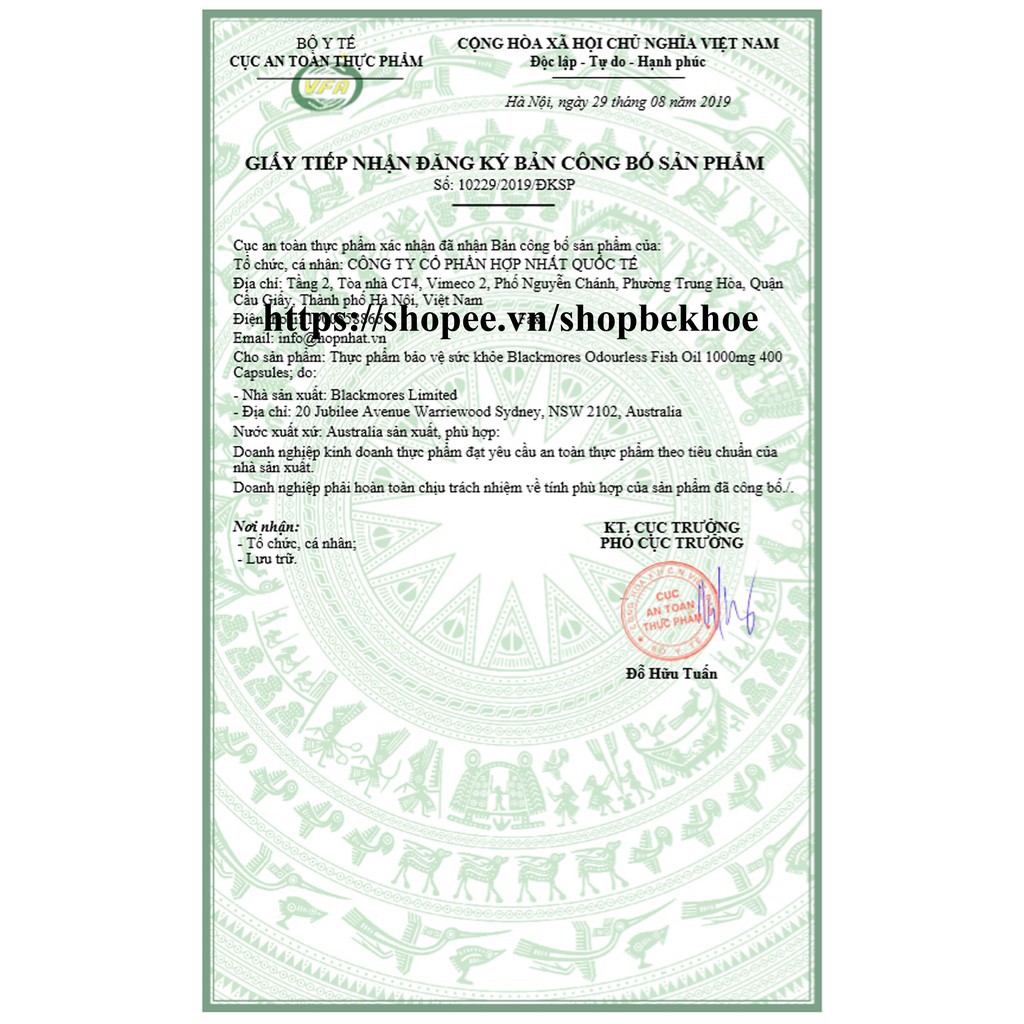 dầu cá úc Blackmores Fish Oil Odourless 400 viên không mùi bổ trợ sức khỏe tim mạch mắt não mọi lứa tuổi- mẹ bean bon