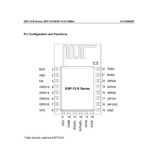 Mô Đun Wifi Esp8266 Esp-12E