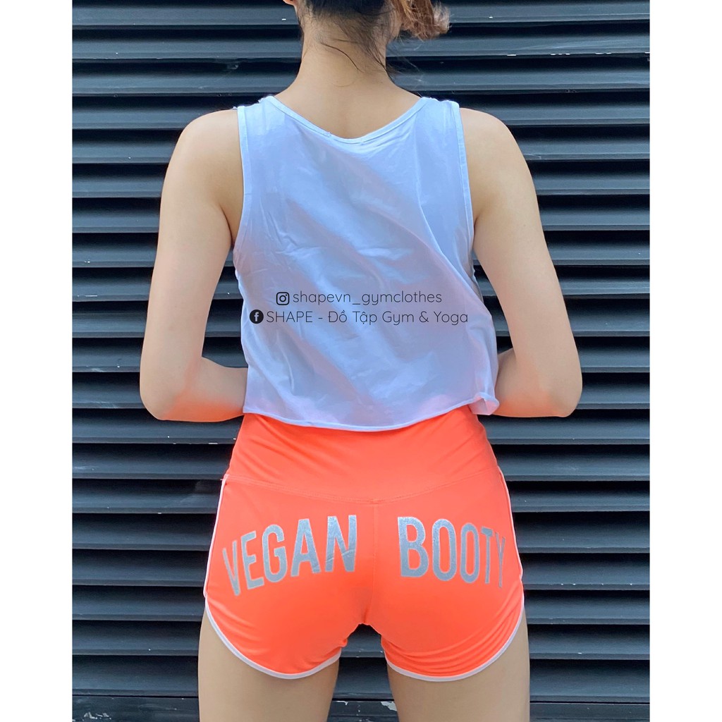Quần short tập nữ V.egan B.ooty cá tính nổi bật [S098]