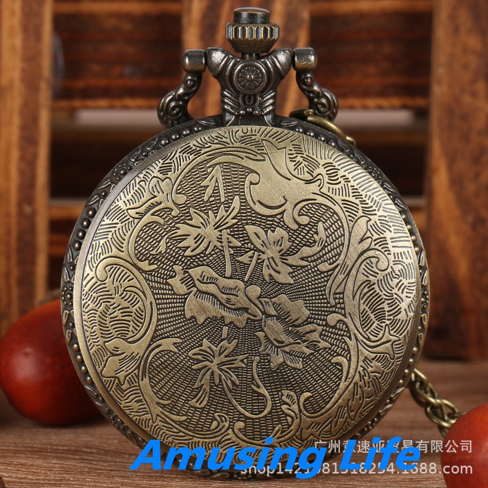 Quartz Pocket Watch Retro Mới Lớn Đồng Hồ Bỏ Túi Marshmallow Mặt Nạ Họa Tiết Đồng Nhiều Màu Cung Cấp Thương Mại Nước Ngo | BigBuy360 - bigbuy360.vn