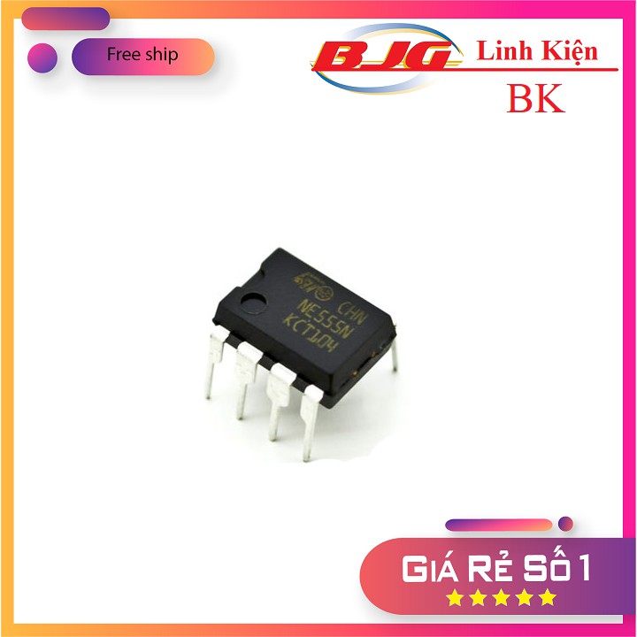 IC tạo dao động NE555 - DIP8 linh kiện 3m