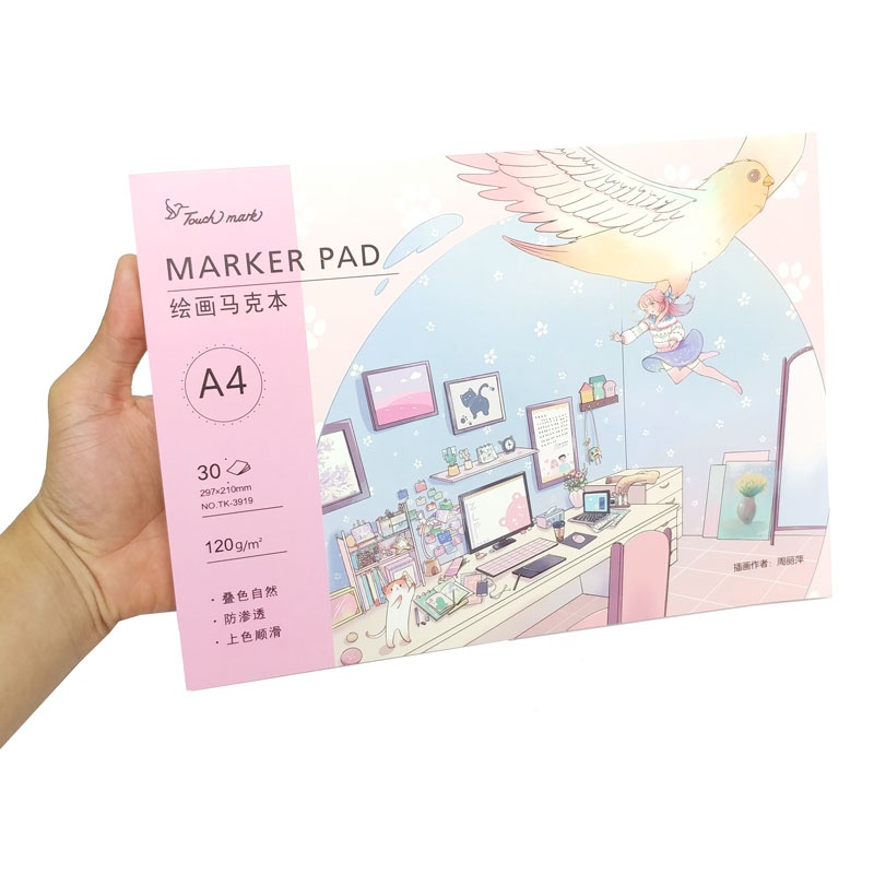 Tập Vẽ Touch Marker Pad A4 TK-3919