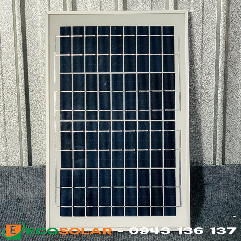 Pin Năng lượng mặt trời poly 10W-18V