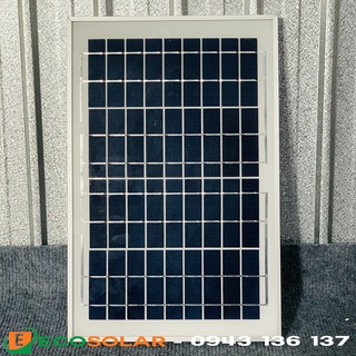 Pin năng lượng mặt trời poly 10w/18v - bảo hành 12 năm