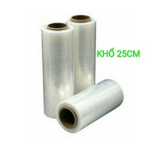 Màng PE quấn bụng giảm mỡ, bảo vệ hàng hóa khổ 25cm