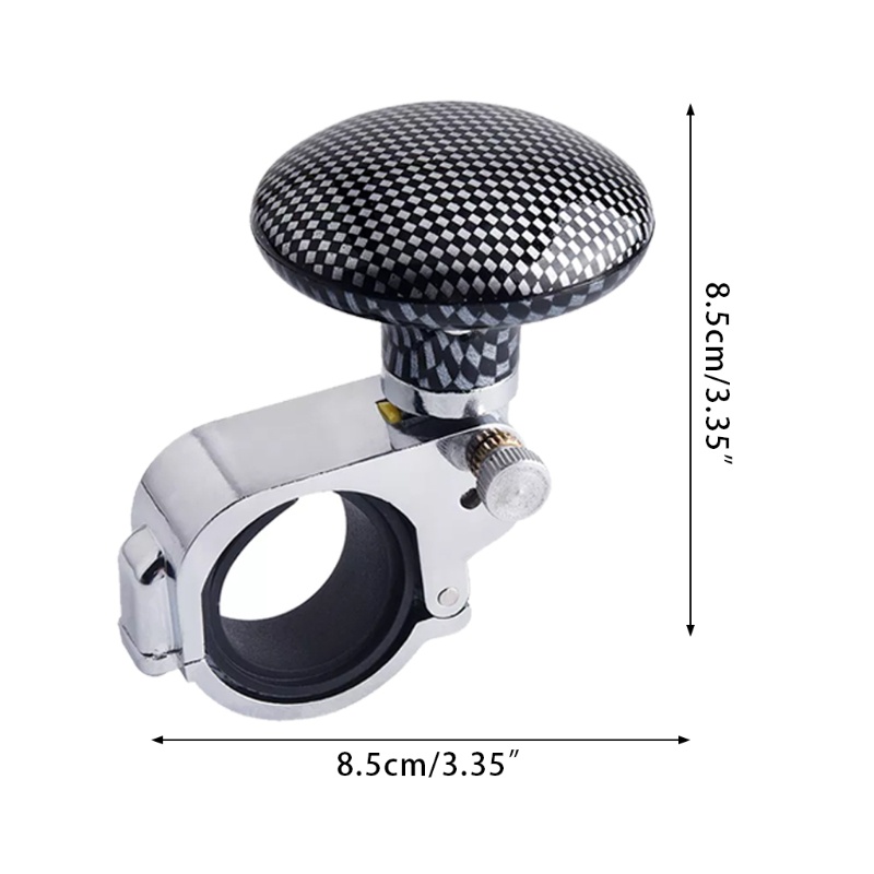 Núm Điều Khiển Vô Lăng Xe Hơi Bằng Thép Không Gỉ Tiện Dụng Spinner