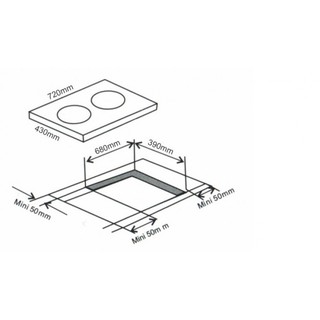 Bếp từ đôi Arber AB399
