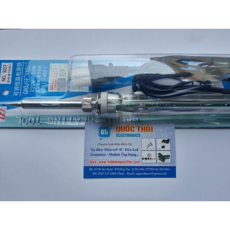 Mũi hàn No907 mũi nhọn