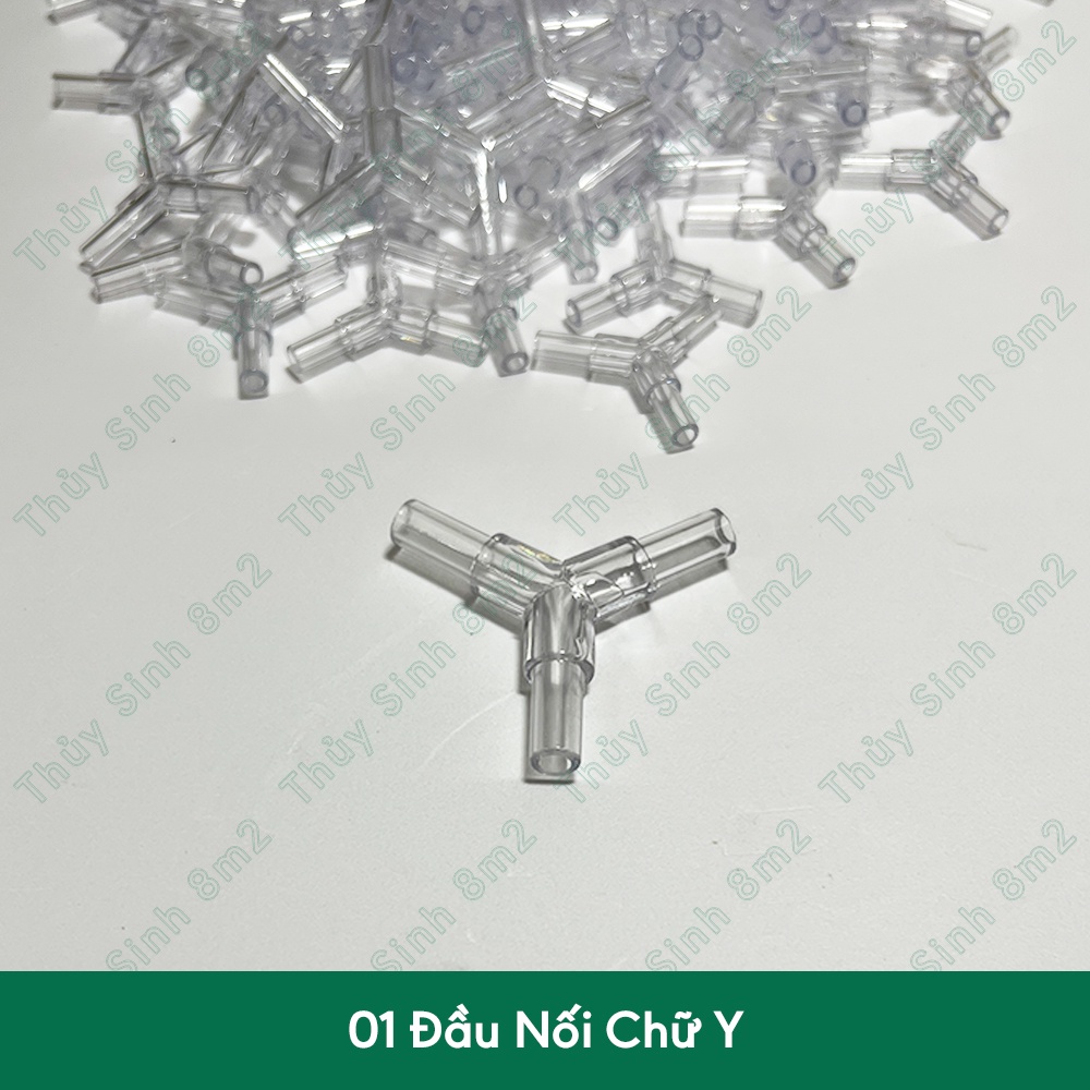 Đầu Nối Dây Oxy, CO2 | Nối Thẳng, Nối Vuông, Chia 3, Nối Chữ U | 8m2