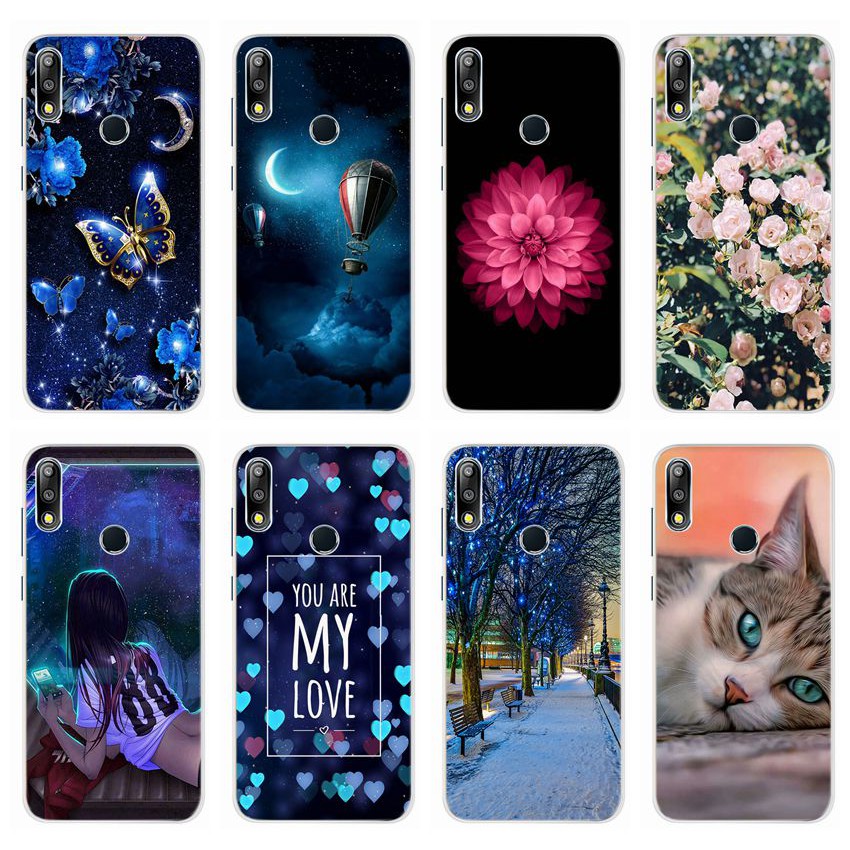 Ốp điện thoại tpu in họa tiết độc đáo cho asus zenfone max pro m2 zb631kl / max m2 zb633kl asus_x01bda x01bd x01ad